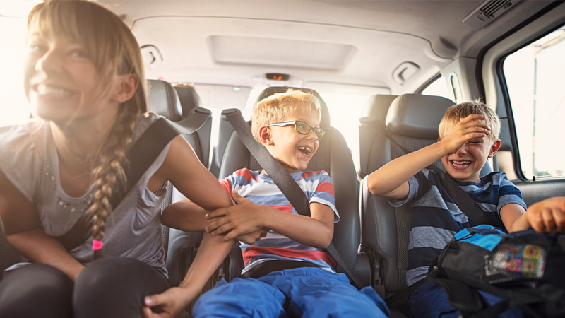 Children in the car